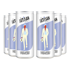 Artisan Cloudy Lemon & Bergamot Soda