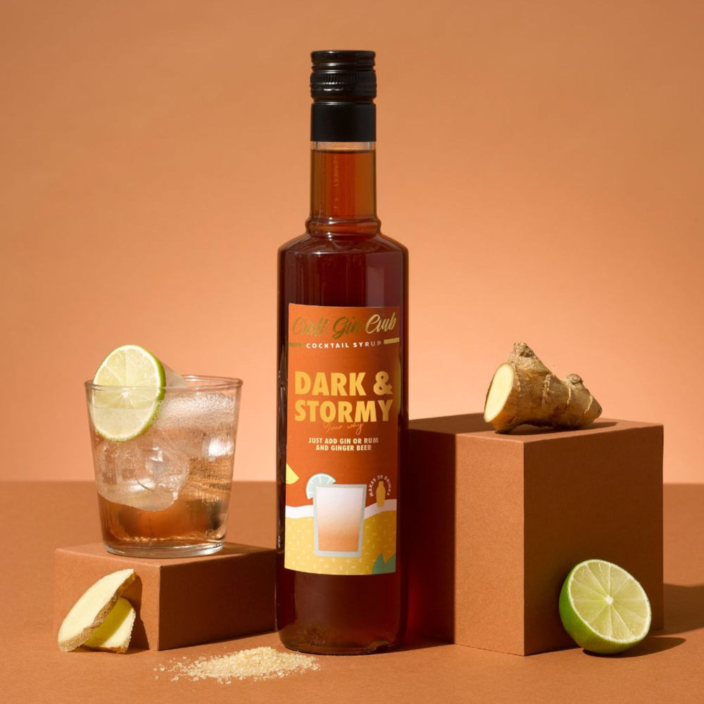 Dark And Stormy Cocktail Syrup 500ml Craft Gin Club Online Shop 