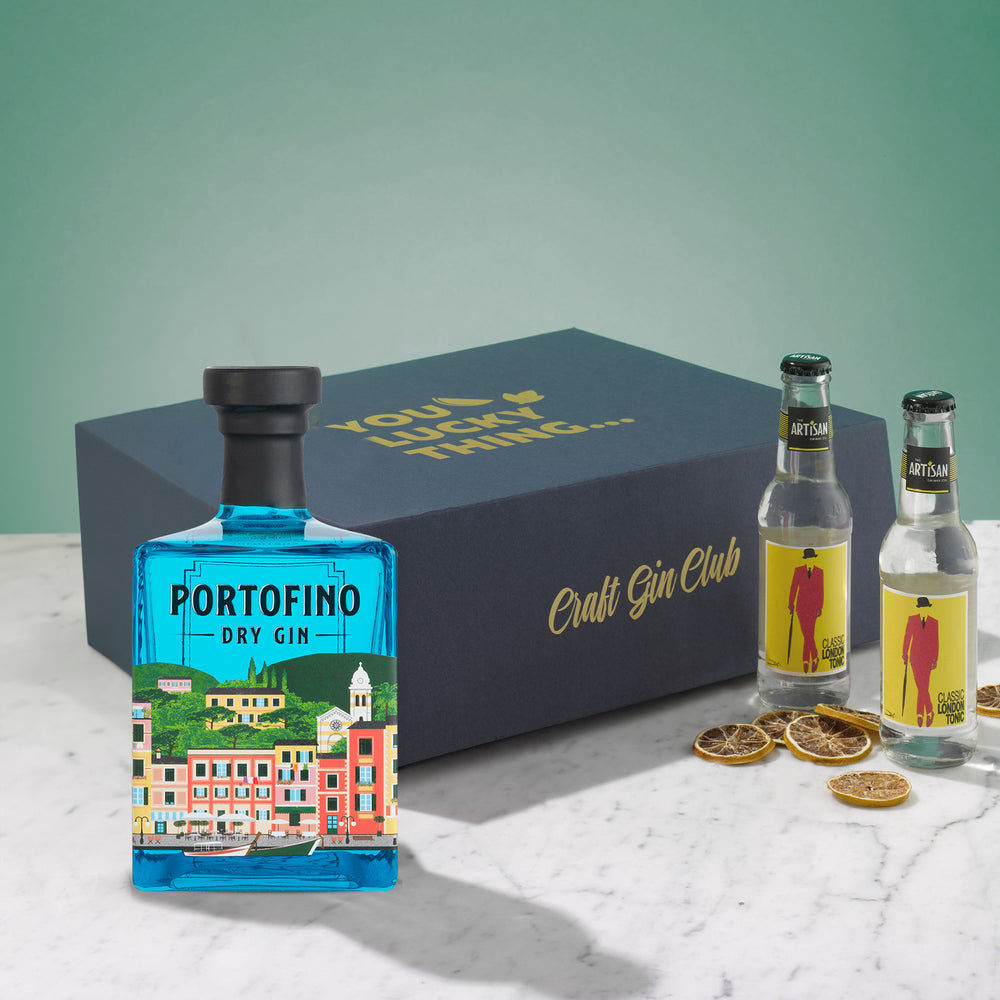 Portofino Perfect Serve G&T Gift Set, Craft Gin Club Gift Boxes