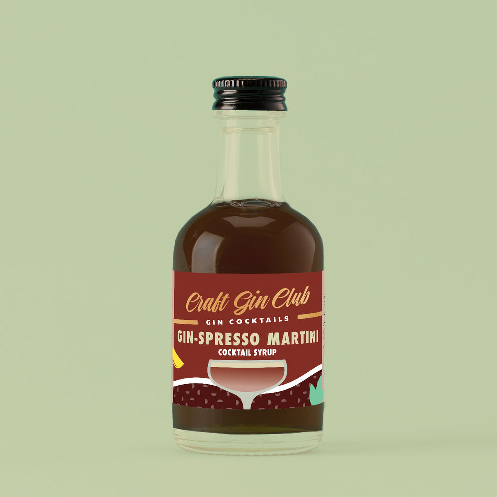 Ginspresso Martini Cocktail Syrup 50ml Craft Gin Club Online Shop